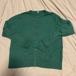 Uniqlo Court Green Women's Sweater
